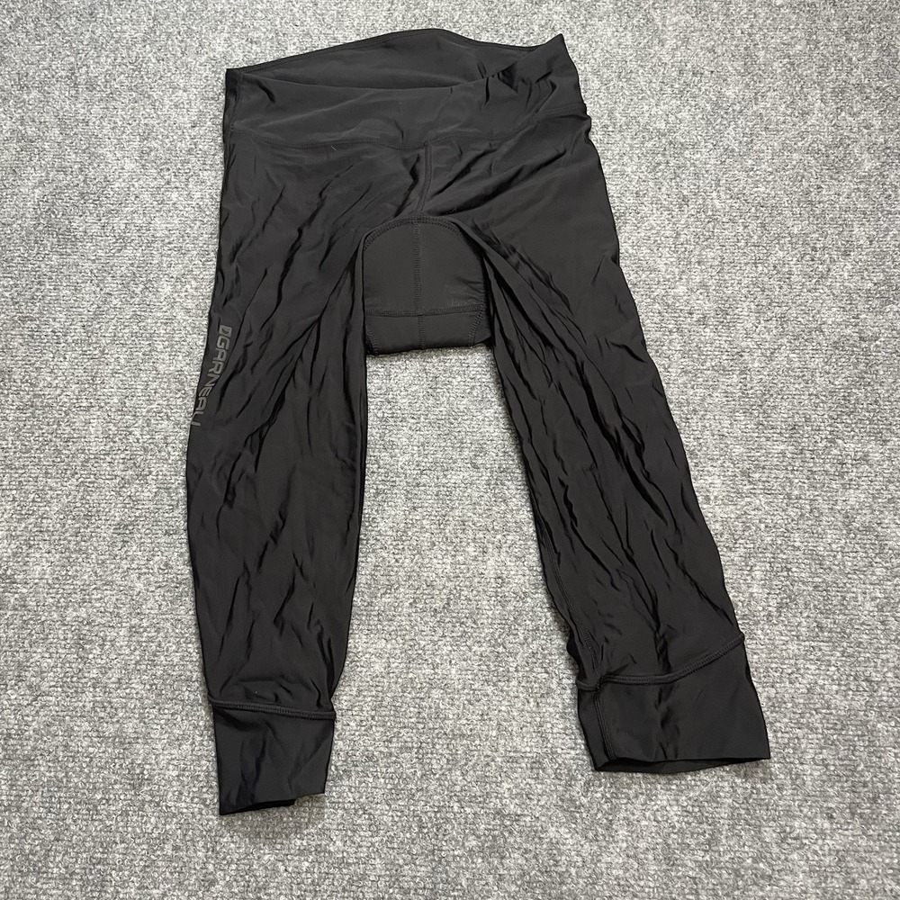 Garneau Cycling Knicker Women Medium Black Padded Compression Pants Tech Apparel